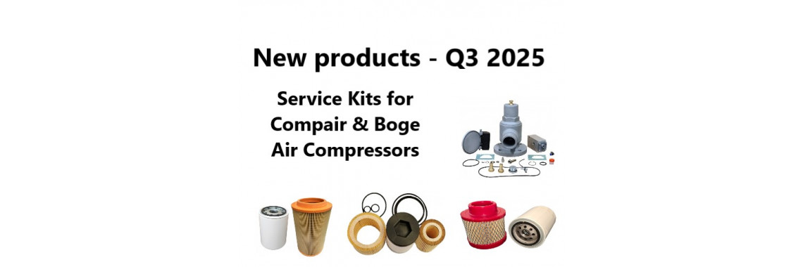 Service Kits for Compair & Boge Air Compressors